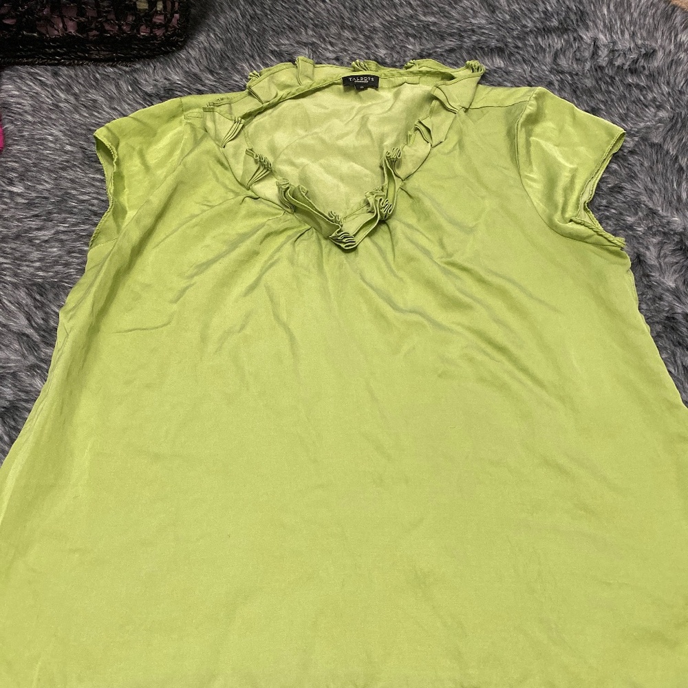 Talbots silk and cotton women’s top size 12